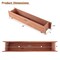 36-Inch Brown Wooden Flower Planter Box for Outdoor Garden Balcony and Home Decoration
